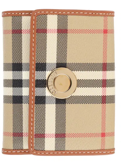 Burberry Portafoglio "check" In Multi