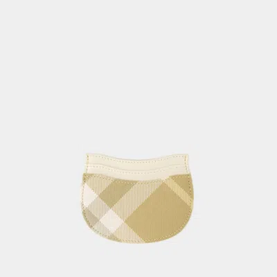 Burberry Beige Rocking Horse Card Holder