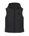 Burberry Portelet Insulated Padded Gilet In Black
