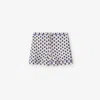 Burberry Postbox Silk Pyjama Shorts In Knight
