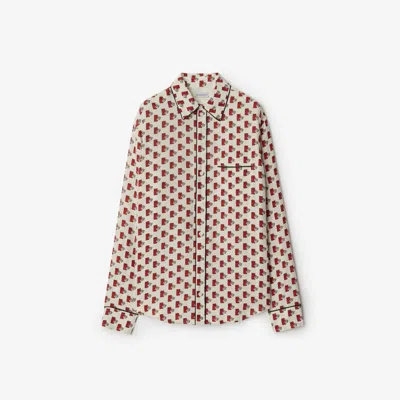 BURBERRY BURBERRY POSTBOX SILK SHIRT