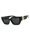 Burberry Rectangular Women's Premium Sunglasses