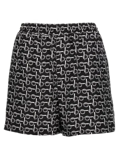 Burberry Press Shorts In Black