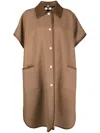 Burberry Reversible Check Wool Cape In A7828