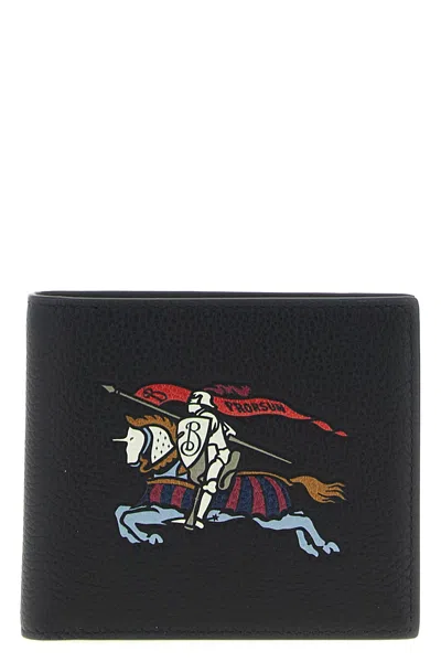 Burberry Press Wallet In Black