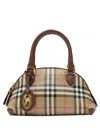 Burberry Primrose Small Shoulder Bag Check Pattern In Brown