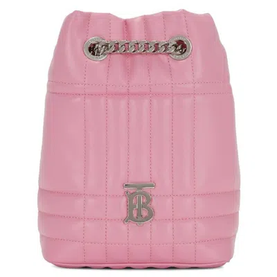 Burberry Lola Backpack In Primrose Pink
