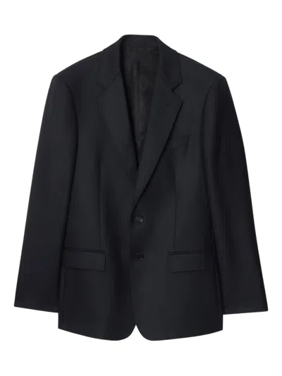 BURBERRY PRINCE-OF-WALES CHECK WOOL BLAZER