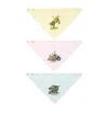 Burberry Print-motif Bib (set Of 3) In Multicolor
