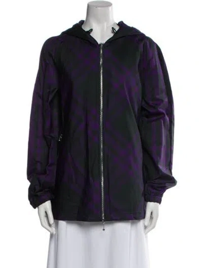 Pre-owned Burberry Printed Bomber Jacket W/ Tags In Multi