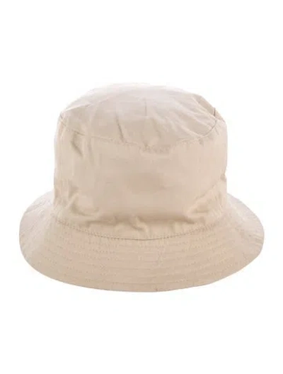 Pre-owned Burberry Printed Bucket Hat In Neutral