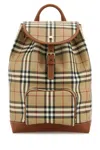 Burberry Printed Canvas Backpack