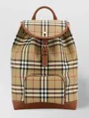Burberry Printed Canvas Backpack Featuring Adjustable Straps