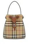 Burberry Printed Canvas Bucket Bag