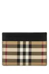 Burberry Printed Canvas Card Holder