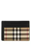 Burberry Printed Canvas Card Holder