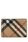 Burberry Printed Canvas Card Holder