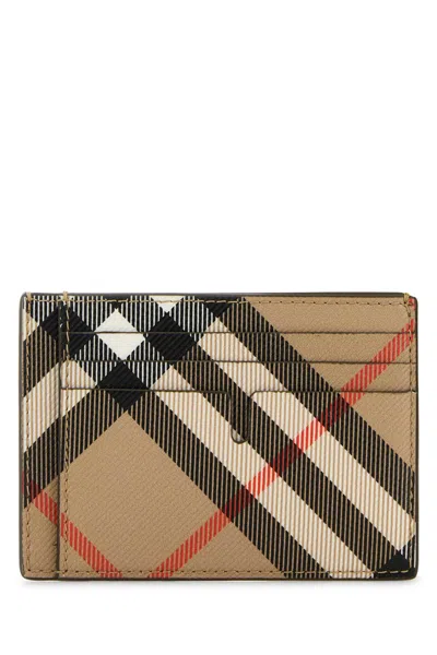 Burberry Printed Canvas Card Holder