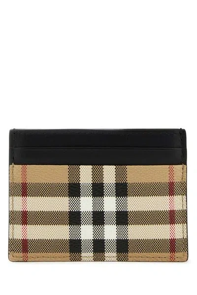Burberry Printed Canvas Cardholder
