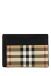 BURBERRY BURBERRY PRINTED CANVAS CARDHOLDER