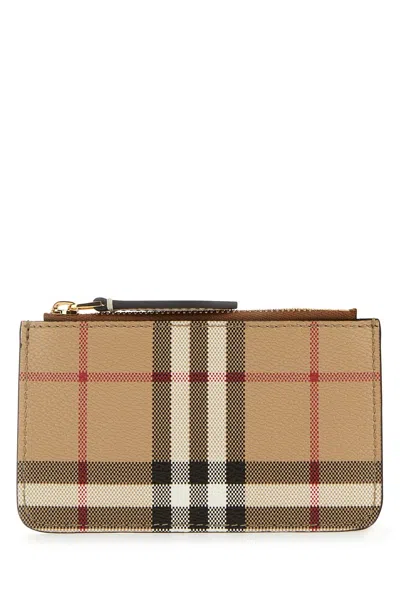 BURBERRY PRINTED CANVAS COIN PURSE