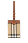 Burberry Women Printed Canvas Porte Adresse Plate