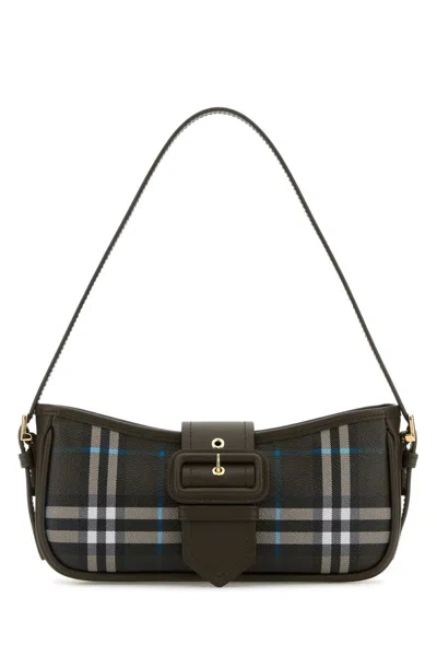 Burberry Printed Canvas Shoulder Bag