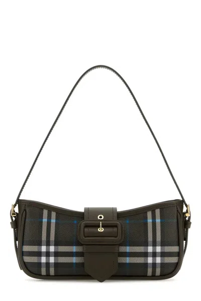 Burberry Printed Canvas Shoulder Bag