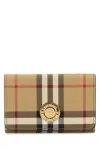 Burberry Woman Printed Canvas Wallet