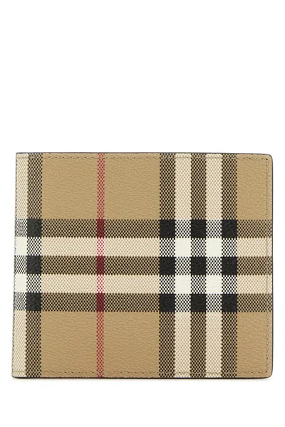 BURBERRY PRINTED CANVAS WALLET