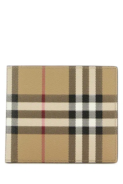 Burberry Printed Canvas Wallet