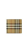 Burberry Folded Check Pattern Wallet