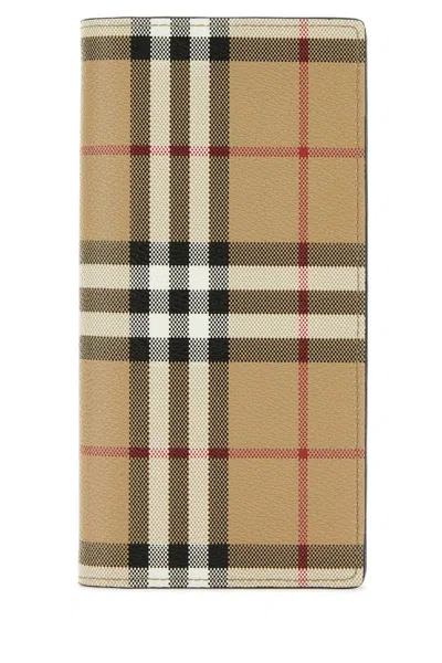 BURBERRY BURBERRY PRINTED CANVAS WALLET