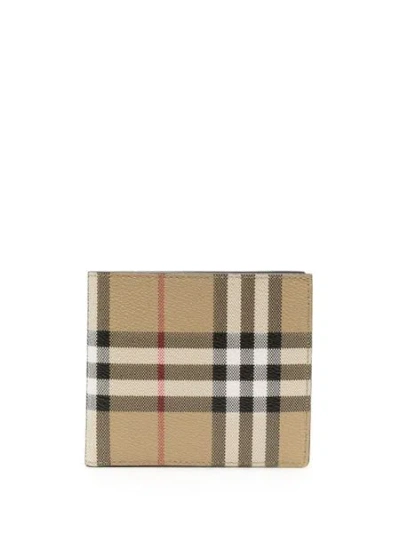 BURBERRY BURBERRY PRINTED CANVAS WALLET