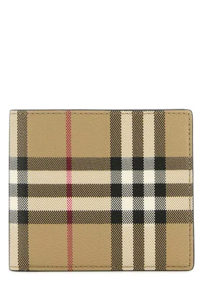 Burberry Printed Canvas Wallet