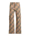 Burberry Printed Cargo Pants In Multi