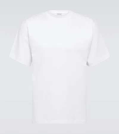 Burberry Tempah T-shirt With Embroidered Ekd In White