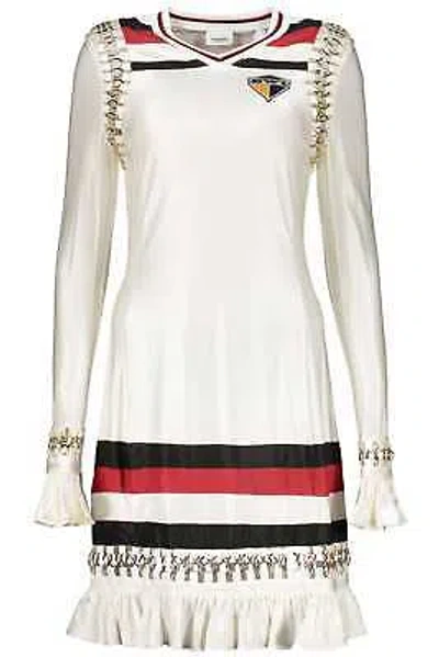 Pre-owned Burberry Printed Dress In Multicolor