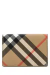 Burberry Printed E-canvas Card Holder