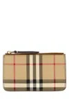 Burberry Kelbrook Check Zip Wallet