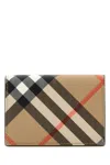 Burberry Printed E-canvas Card Holder