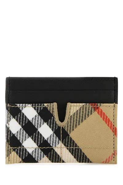Burberry Printed E-canvas Card Holder
