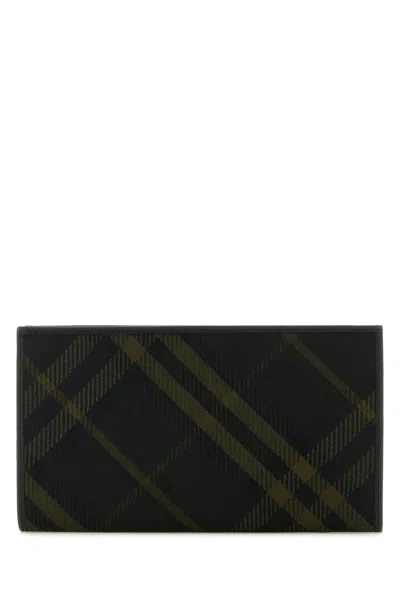 Burberry Printed E-canvas Wallet
