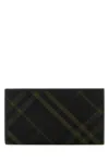 Shop Burberry Printed E-canvas Wallet