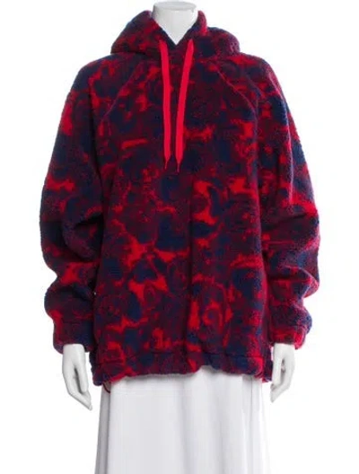Pre-owned Burberry Printed Faux Fur Jacket W/ Tags In Multi