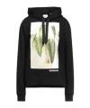 Burberry Printed Hooded Sweatshirt In Multi