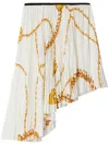 Burberry Woman Midi Skirt Ivory Size 6 Polyester