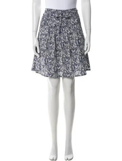Pre-owned Burberry Printed Knee-length Skirt In Multi