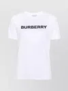 Burberry Logo-print Cotton T-shirt Clothing In White