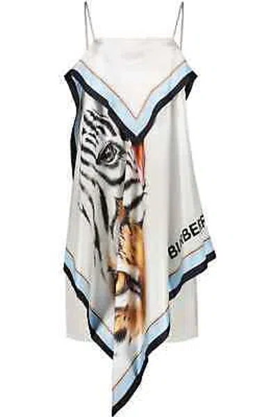 Pre-owned Burberry Printed Mini Dress In Multicolor